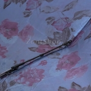 Зонт Три Слона L-3880 (A) 18777 Пионы двухсторонний синий (сатин)