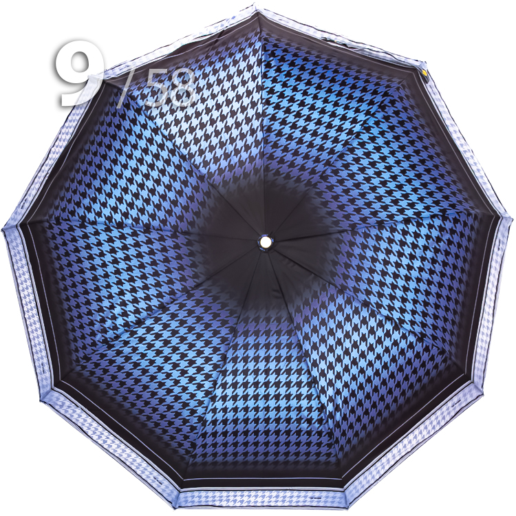 Зонт Три Слона L-3991 (E) 18006 Гусиная лапка Синий