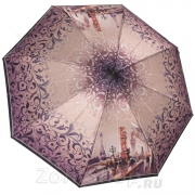 Зонт женский Diniya 134 (17196) Романтика розовый (сатин)