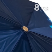 Зонт Три Слона L-3825 (Q26) 18845 Цветы синий (сатин)