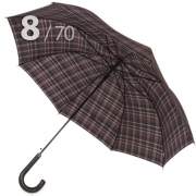Зонт трость Три Слона M2182 (N) 15320 Клетка (плетеная ручка)