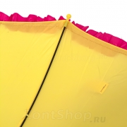 Зонт детский ArtRain 1652 (16672) рюши Желтый