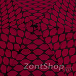 Зонт женский Fulton Lulu Guinness 717 2681 Красные губы (Дизайнерский)