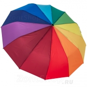 Зонт женский ArtRain 3932 (16542) Радужный хлястик салатовый