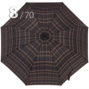 Зонт трость Три Слона M2182 (N) 15322 Клетка (плетеная ручка)