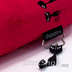Зонт женский Doppler 7441465 C3 Кошки 6687 Красный