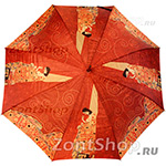Зонт трость женский Doppler 74059 1613 H Art Collection Klimt Hoffnung II Надежда коллекционный