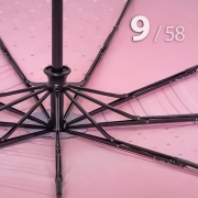 Зонт Три Слона L-3992 (A) 18179 Горох Полоска розовый