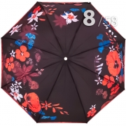 Зонт Три Слона L-3825 (R) 18528 Красные маки (сатин)