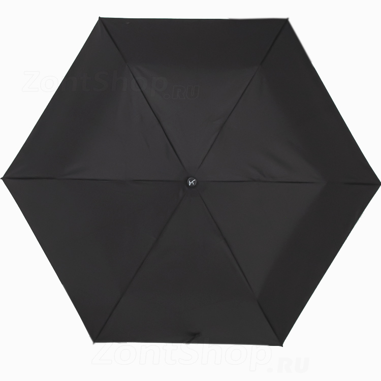 Мини зонт Ame Yoke M53-B 15941 черный, легкий