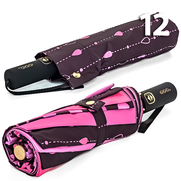 Зонт Три Слона L-3121 (D/25) 18760 Горошины, Розовый