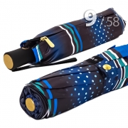 Зонт Три Слона L-3994 (A) 18001 Горох Полоска Голубой