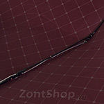 Зонт женский Doppler 744765 RE 10377 Клетка бордовый