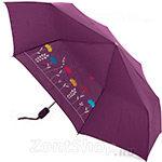 Зонт женский Airton 3911 8957 Фиолетовый Цветочки