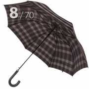 Зонт трость Три Слона M2182 (N) 15323 Клетка (плетеная ручка)