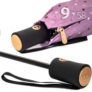 Зонт Три Слона L-3992 (A) 18181 Горох Полоска сиреневый