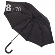 Зонт трость Три Слона M2182 (L) 11458 Клетка (гладкая ручка)