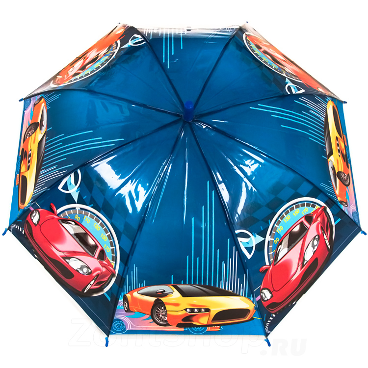 Зонт детский со свистком Torm 14804 15109 Автопарк