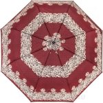 Зонт женский Doppler 744146528 02 14909 Кружевные цветы на бордовом