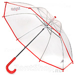 Зонт детский прозрачный ArtRain 1501-02 (10545) Звезда футбола
