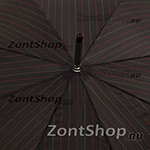 Надежный с усиленным, стальным каркасом зонт трость мужской DOPPLER 74967 (5626) Полоса Черный