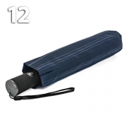 Зонт Три Слона M7121 (18878) Темно-синий /Полоса серо-синяя
