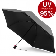 Зонт Knirps U.200 08012 DARK GREY WITH BLACK COATING (M)