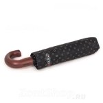 Зонт мужской H.DUE.O H601 (7) Геометрия Черный