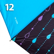 Зонт Три Слона L-3121 (D/25) 18759 Горошины, Голубой