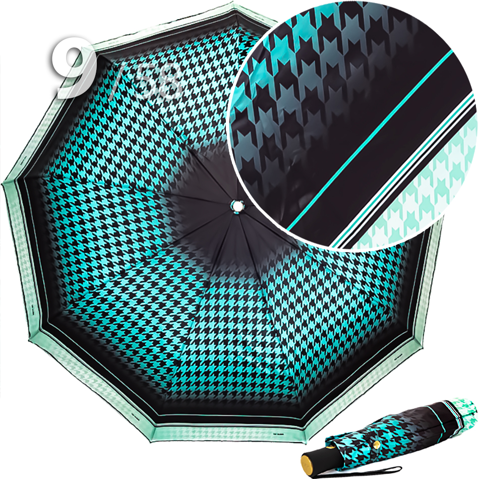 Зонт Три Слона L-3991 (E) 18004 Гусиная лапка Зеленый