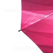 Зонт женский Amico 7114 16108 Радуга Пестрый (малиновая ручка) сатин