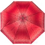 Зонт женский Doppler 74665 GFG19 15203 Кружевные цветы красный (Carbon, сатин)