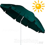 Зонтик от солнца Derby MALIBU 180 8635 Зеленый (купол-160см, стальная конструкция) LSF/SPF 40+