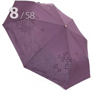 Зонт Три Слона L-3898 (C) 18370 Цветы Графика Фиолетовый