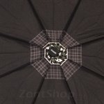 Зонт женский Doppler 7441465 G28 14893 Орнамент кант черный