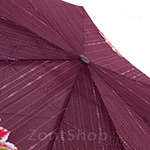 Зонт женский Airton 3511 8972 Бордовый Тюльпаны