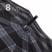 Зонт трость Три Слона M2182 (L) 11453 Клетка (гладкая ручка)