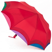 Зонт женский Diniya 2736 16848 Красный, кант-мультиколор