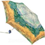 Зонт женский легкий мини Fulton L794 2729 (National Gallery) Пшеничное поле В.Гог