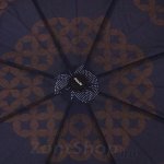 Зонт женский Doppler 730165 G 24 Fiber AC Graphics 12171 Орнамент синий