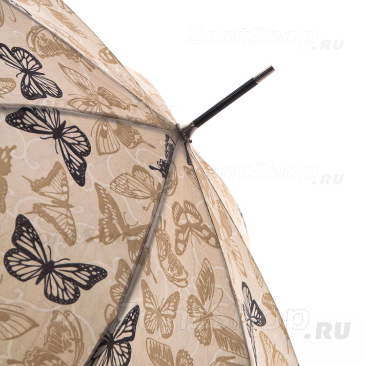 Зонт трость женский Zest 51616 7119 Полет бабочек (с чехлом)