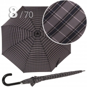 Зонт трость Три Слона M2182 (N) 15317 Клетка (плетеная ручка)