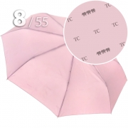 Зонт Три Слона L-3885 12906 Светло розовый, однотонный (с проявляющимся в дождь логотипом)