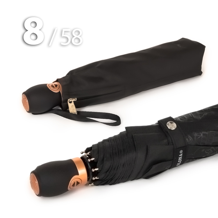 Зонт Три Слона L-3898 (A) 14998 Париж черный