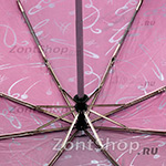 Зонт женский Три Слона 122 Жаккард 1814 Розовый абстракция