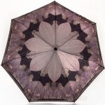 Зонт женский Три Слона L3762 15480 Цветочный орнамент (сатин)