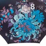 Зонт Три Слона L-3825 (N) 18525 Голубые хризантемы (сатин)