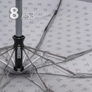 Зонт Три Слона L-4808 (A) TC 18122 Серебро, компактный