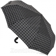 Зонт мужской Diniya 2255 (16989) Клетка, Черный