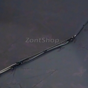 Зонт Три Слона L-3880 (A) 18775 Бантики черный (сатин)